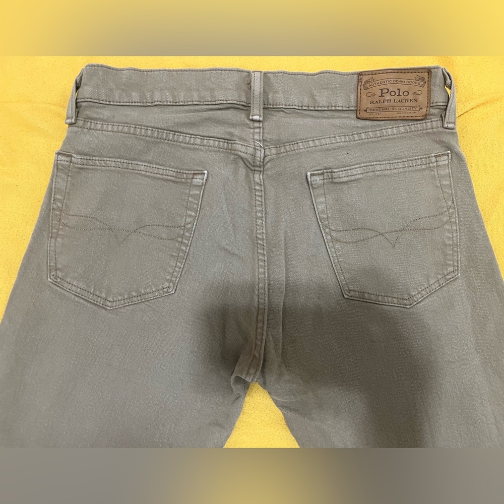 30x30, Polo Ralph Lauren, Jeans, Tan, Be Flee - Picture 5 of 5